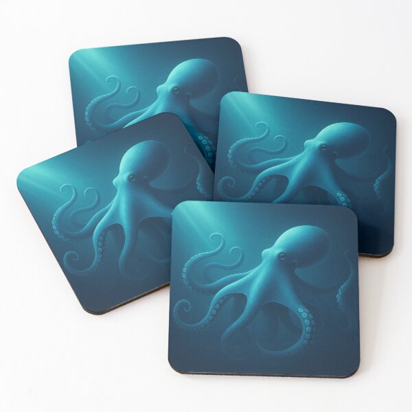 Item preview, Abyssal Grace – Geometric Octopus designed and sold by GeoWild Designs.
