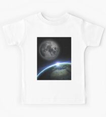 Earth and moon Kids Tee