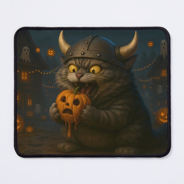 Item preview, Berserkat the Pumpkin Eater designed and sold by NorseDrip.