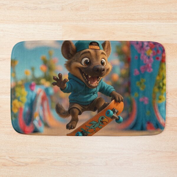 Item preview, Skater Hyaenodon  designed and sold by Sillytoe.