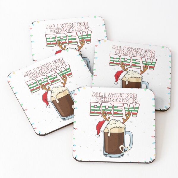 Item preview, All I Want for Christmas Is Brew designed and sold by PinkGothica.