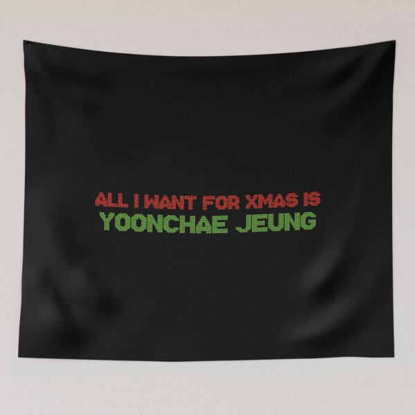 Item preview, All I Want for Xmas is Yoonchae Jeung designed and sold by deluluhaze.