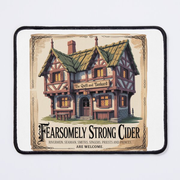 Item preview, The Quill And Tankard designed and sold by djscrappie.