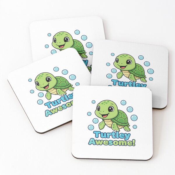 Item preview, Cute Cartoon Baby Sea Turtle Turtley Awesome designed and sold by Popettte.