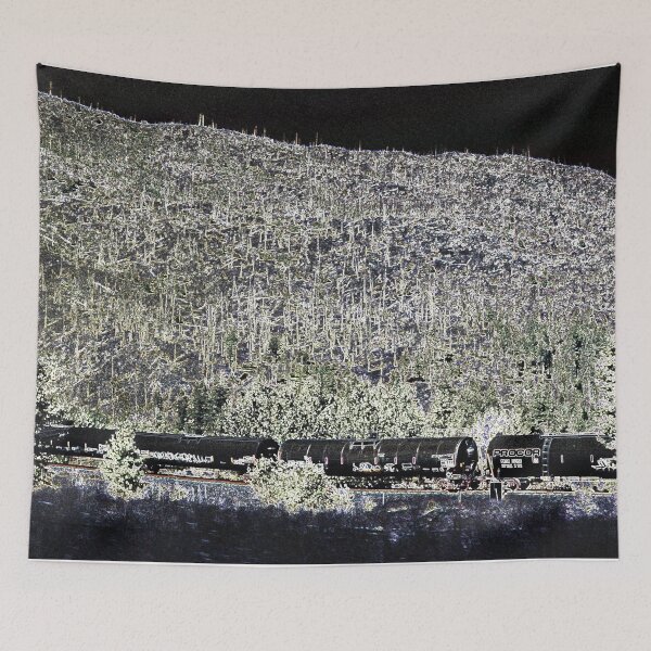 Item preview, Mountainside Train Tracks designed and sold by gracelolbunny.