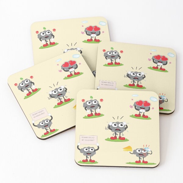 Item preview, Brain Boss Collection Sticker Pack designed and sold by MilabArt.
