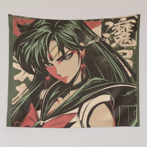 Item preview, Sailor Pluto Vintage Poster  designed and sold by AnimeArsenalPrints.