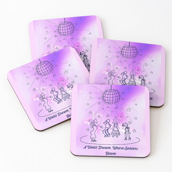 Item preview, A Violet Dream, Where Seniors Beam. designed and sold by Sibyl-Arts.