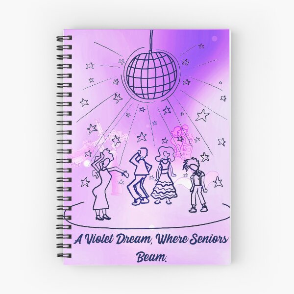 Item preview, A Violet Dream, Where Seniors Beam. designed and sold by Sibyl-Arts.