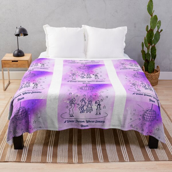 Item preview, A Violet Dream, Where Seniors Beam. designed and sold by Sibyl-Arts.