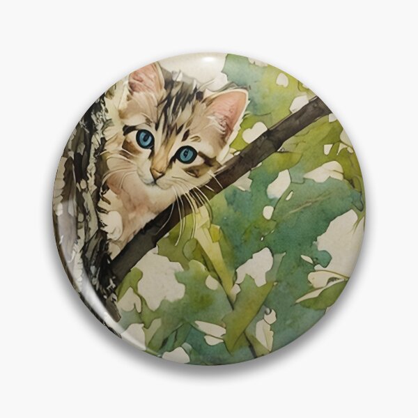 Item preview, Kitten in the Tree designed and sold by tomorrowsart.