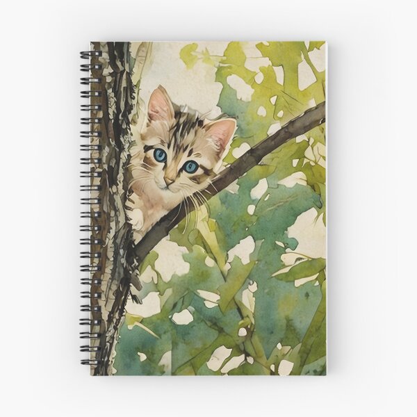 Item preview, Kitten in the Tree designed and sold by tomorrowsart.