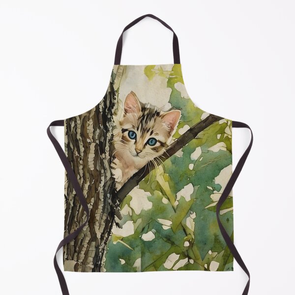 Item preview, Kitten in the Tree designed and sold by tomorrowsart.