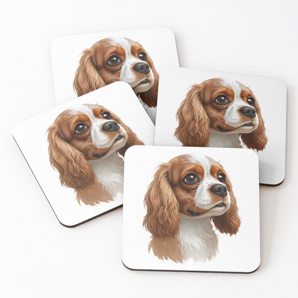 Item preview, King Charles dog portrait. designed and sold by adey68.