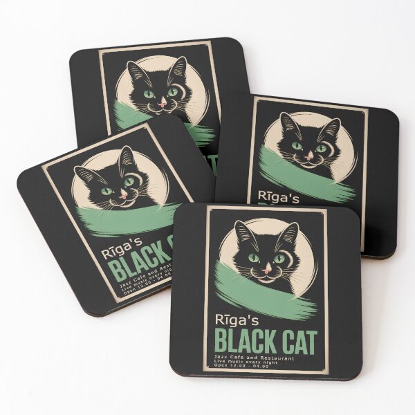 Item preview, The Black Cat Jazz Cafe Riga designed and sold by Museum Of Non-Existing Art.