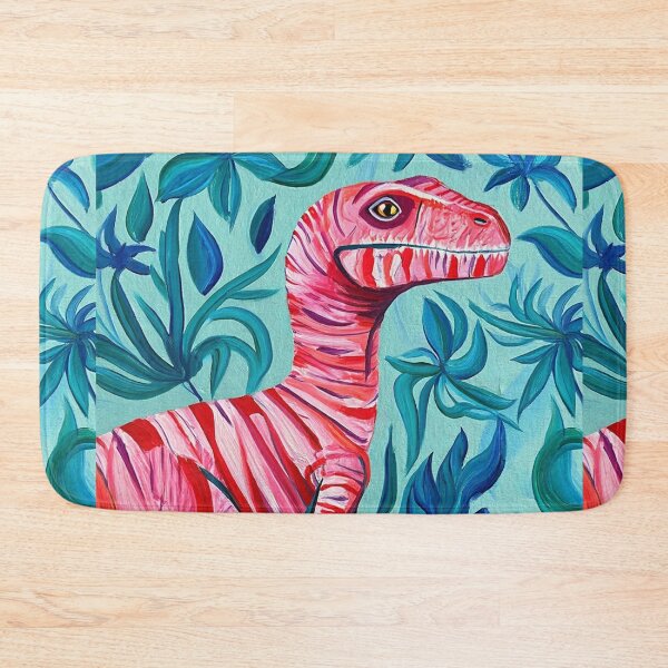 Item preview, Cool Abstract Velociraptor Dinosaur painting artwork designed and sold by Vintage Designs +.