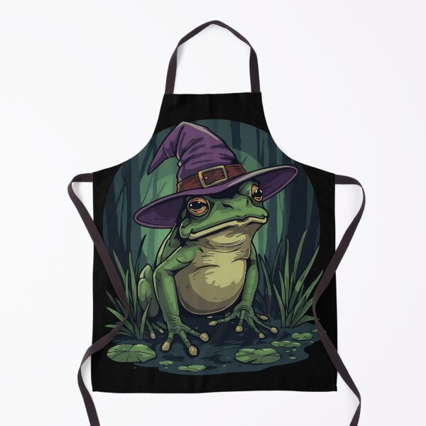 Item preview, Halloween Witch Frog designed and sold by PatronesKawai.