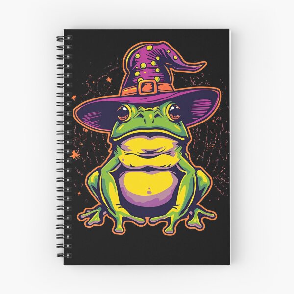 Item preview, Halloween Witch Frog designed and sold by PatronesKawai.