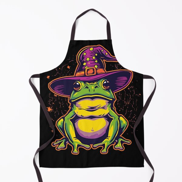 Item preview, Halloween Witch Frog designed and sold by PatronesKawai.