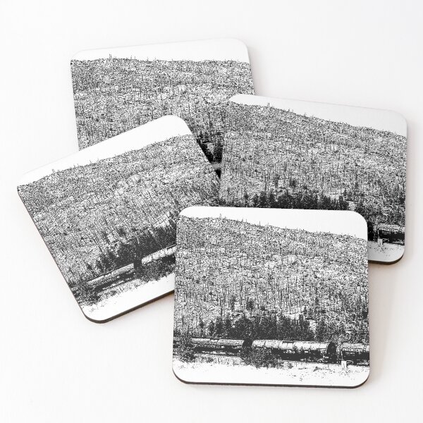 Item preview, Mountainside Train Tracks designed and sold by gracelolbunny.