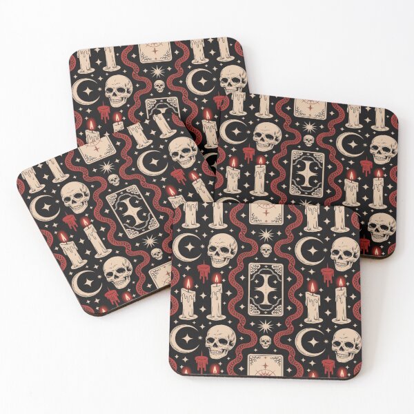 Item preview,  Dark Magic Symbols – Occult Halloween Pattern for Mystics & Gothic Souls designed and sold by Fruzbt.