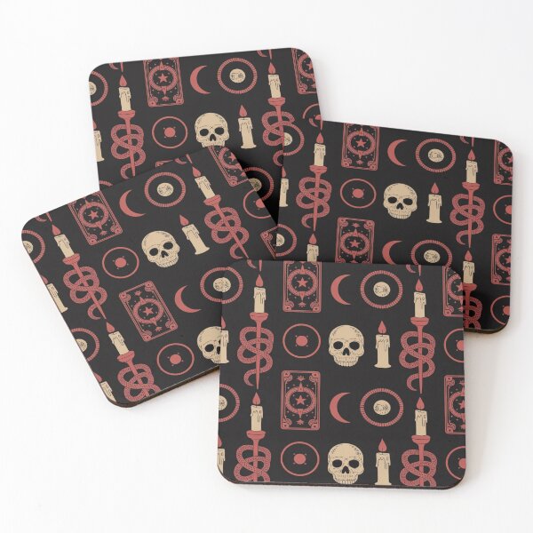 Item preview, Dark Magic Symbols – Occult Halloween Pattern for Mystics & Gothic Souls designed and sold by Fruzbt.