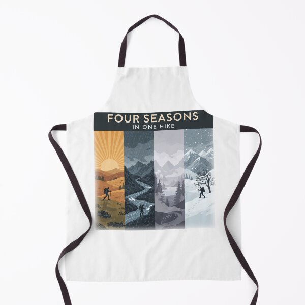 Item preview, Four Seasons In One Hike | Scottish Highlands Weather Humour designed and sold by Loom on the Loch.