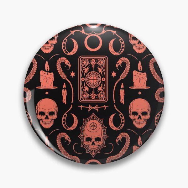 Item preview, Dark Magic Symbols – Occult Halloween Pattern for Mystics & Gothic Souls designed and sold by Fruzbt.