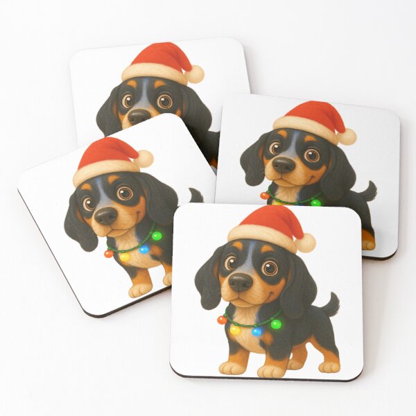 Artikelvorschau, Weihnachten American Coonhound entworfen und verkauft von Sillytoe.