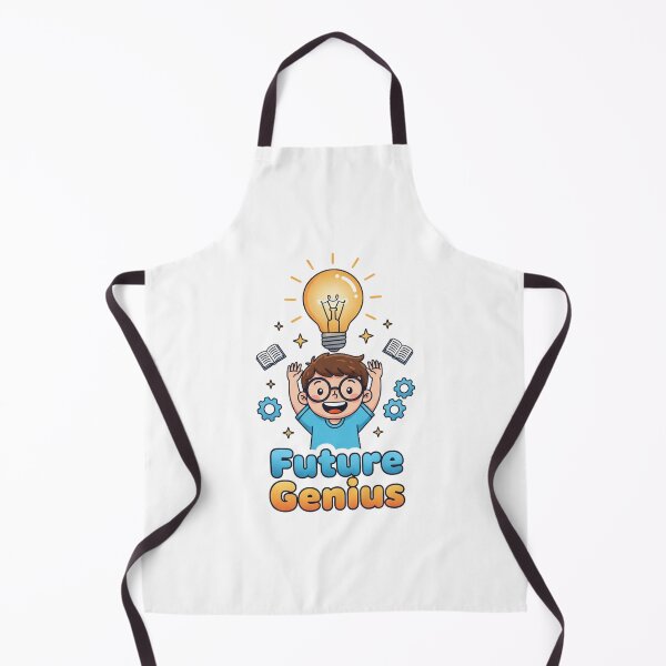 Item preview, Future Genius Boy Lightbulb Idea Cartoon designed and sold by Popettte.