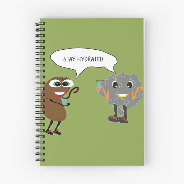 Item preview, Kidney & Brain- Stay Hydrated designed and sold by MilabArt.