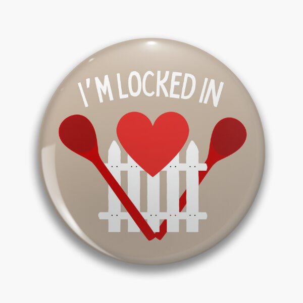 Item preview, I'm Locked In Jason and Stevie Heart Spoons and Fence designed and sold by shminoa.
