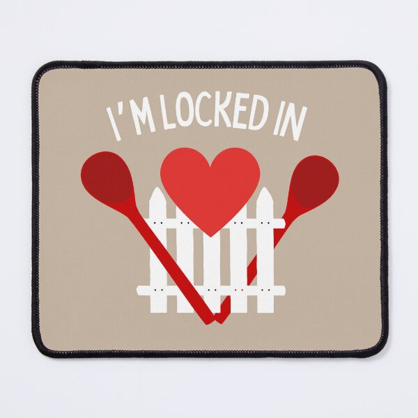 Item preview, I'm Locked In Jason and Stevie Heart Spoons and Fence designed and sold by shminoa.