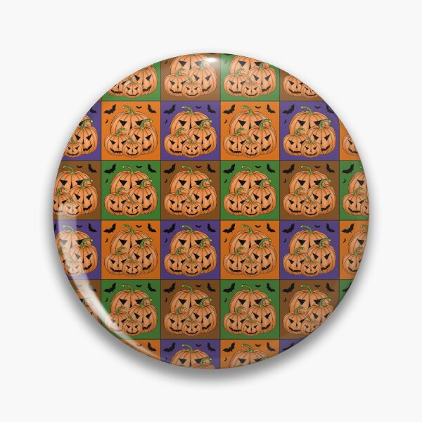 Item preview, Pattern with pumpkins for Halloween designed and sold by Cherevan.
