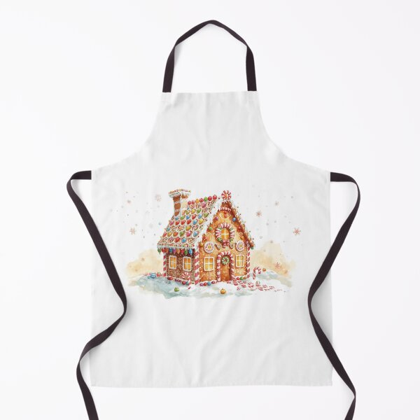 Item preview, Christmas gingerbread house with colorful candies designed and sold by StormArte.