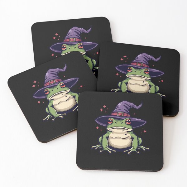 Item preview, Halloween Witch Frog designed and sold by PatronesKawai.