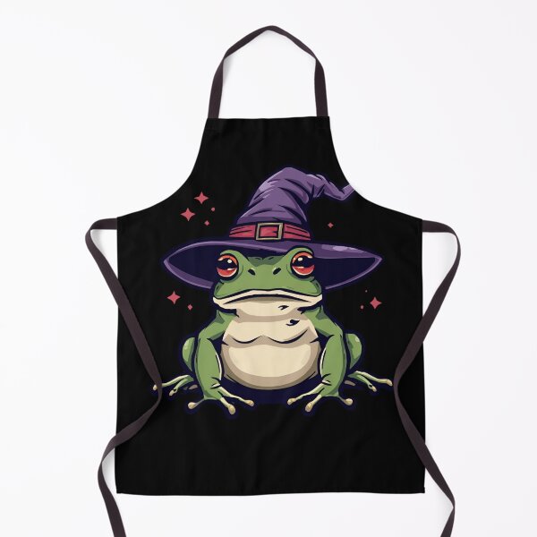 Item preview, Halloween Witch Frog designed and sold by PatronesKawai.