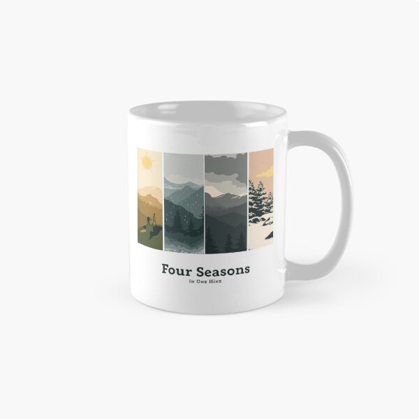 Item preview, Scotland Four Seasons Weather | Highland Hiking Humour designed and sold by Loom on the Loch.