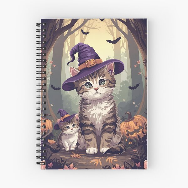 Item preview, Halloween Witch Kitten designed and sold by PatronesKawai.