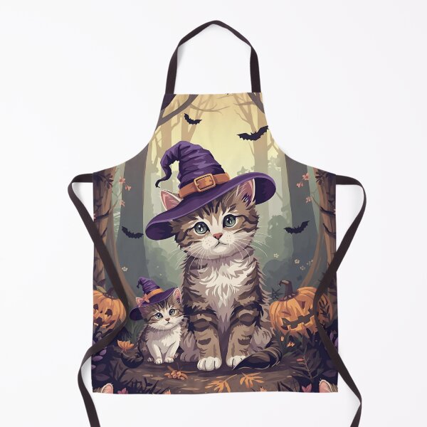Item preview, Halloween Witch Kitten designed and sold by PatronesKawai.