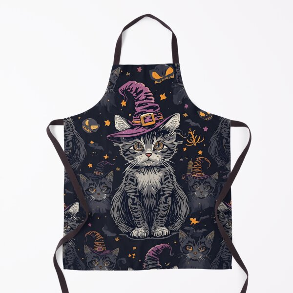 Item preview, Halloween Witch Kitten designed and sold by PatronesKawai.