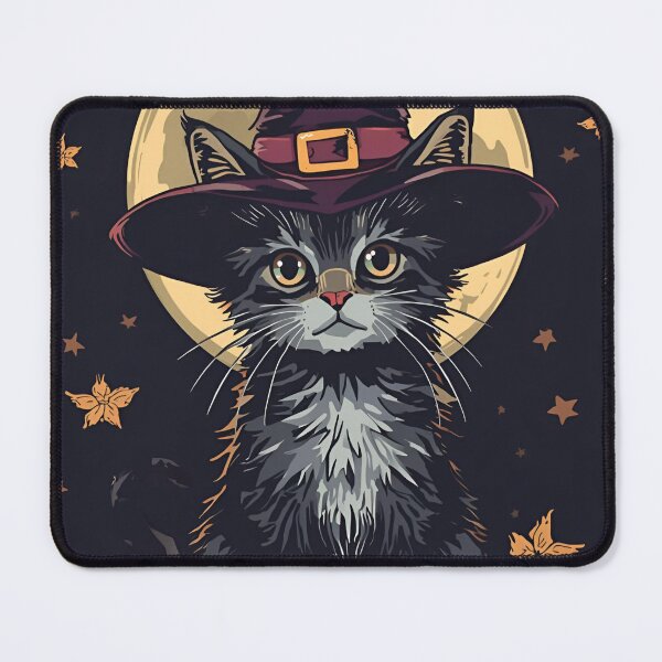 Item preview, Halloween Witch Kitten designed and sold by PatronesKawai.