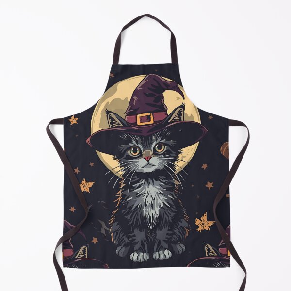 Item preview, Halloween Witch Kitten designed and sold by PatronesKawai.