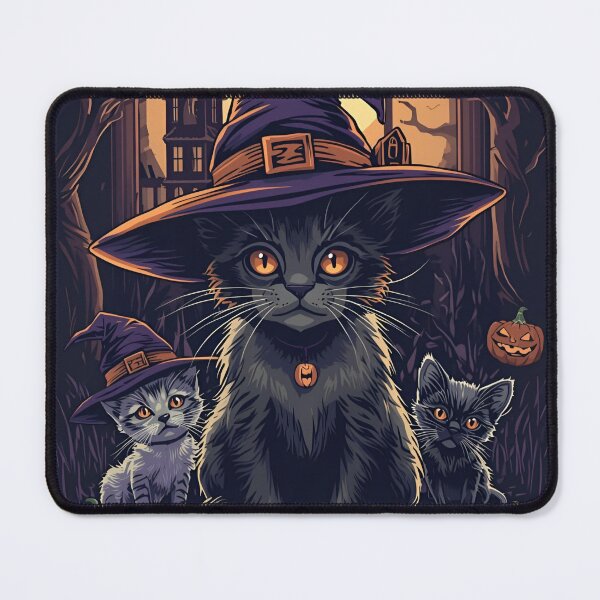 Item preview, Halloween Witch Kitten designed and sold by PatronesKawai.