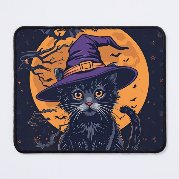 Item preview, Halloween Witch Kitten designed and sold by PatronesKawai.