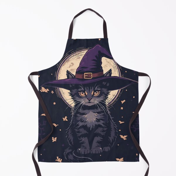 Item preview, Halloween Witch Kitten designed and sold by PatronesKawai.
