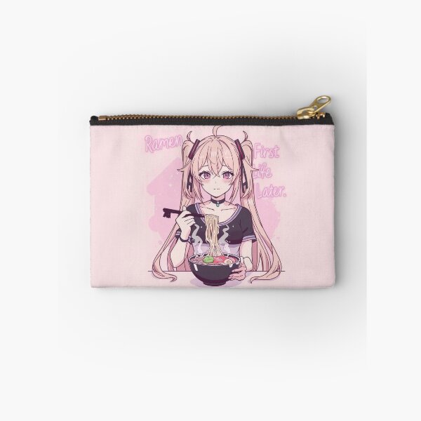 Item preview, Ramen First, Life Later | Funny Anime & Food logo designed and sold by EdgeOfSanityDesigns.
