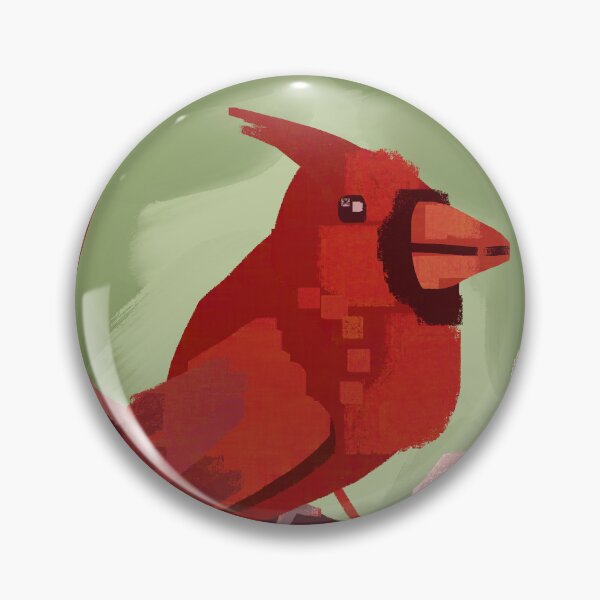 Item preview, Geometric-ish Redbird designed and sold by Jabberbonk.