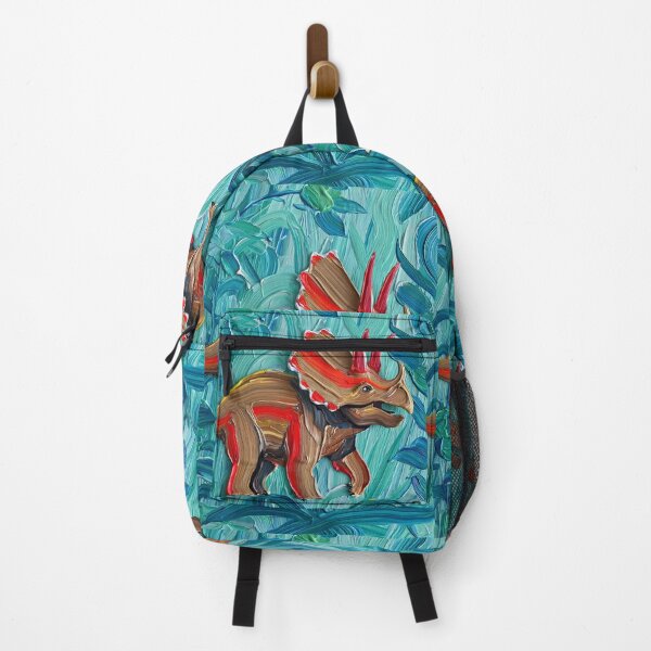 Item preview, Cool Abstract Triceratops Dinosaur painting artwork designed and sold by Vintage Designs +.
