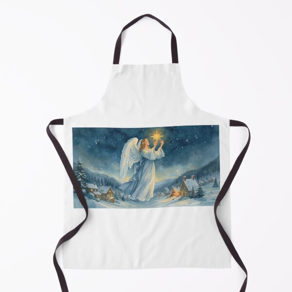 Item preview, Christmas angel with luminous star designed and sold by StormArte.